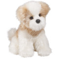 EN71/ASTM soft plush stuffed toy white dog